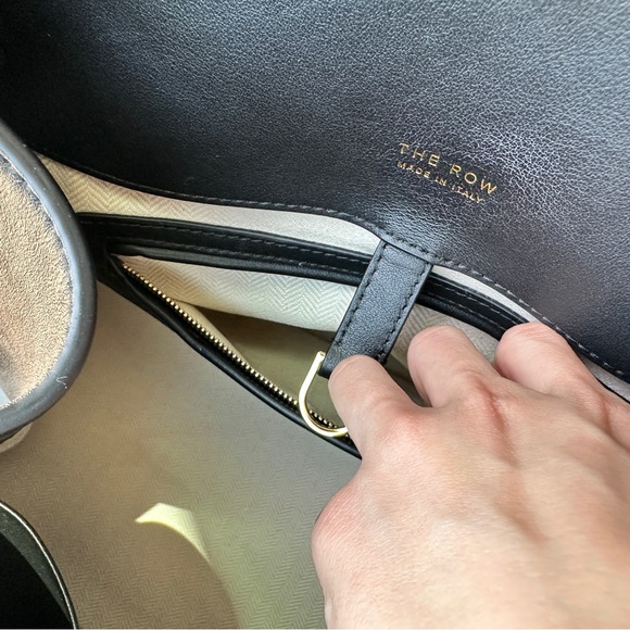 The Row Soft Margaux 15 Bag in Leather - Picture 13 of 16